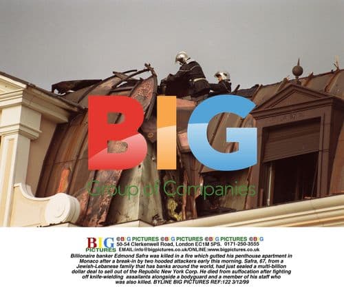 Billionaire Banker Edmond Safra Killed in Fire