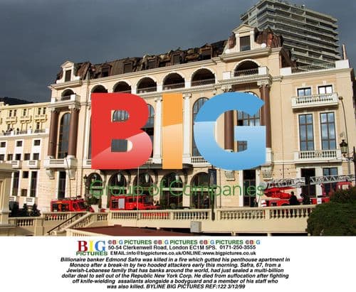 Billionaire banker Edmond Safra killed in Monaco fire