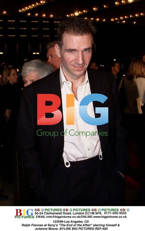 Ralph Fiennes at "The End of the Affair" premiere
