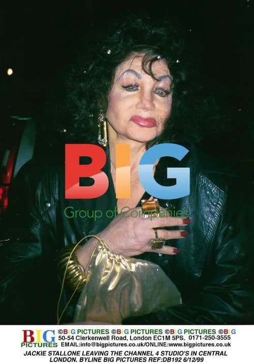 Jackie Stallone Leaving London Studio