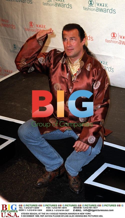 Steven Seagal at VH-1/Vogue Fashion Awards