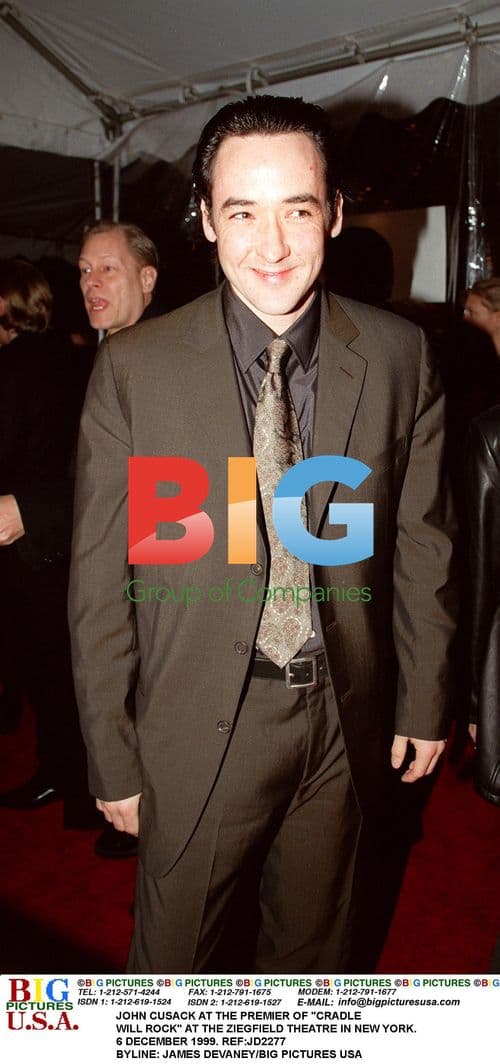 John Cusack at Cradle Will Rock film premiere