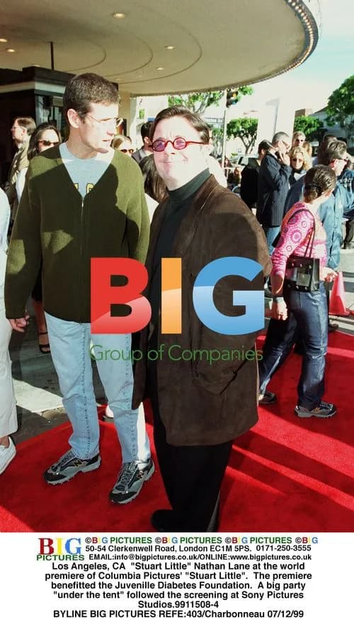 Nathan Lane at "Stuart Little" Premiere