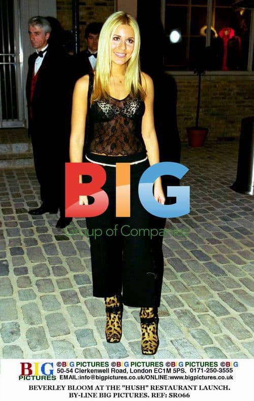 Beverley Bloom at Hush Restaurant Launch