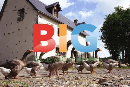 Bernard and Christian Thomas at rural gîte