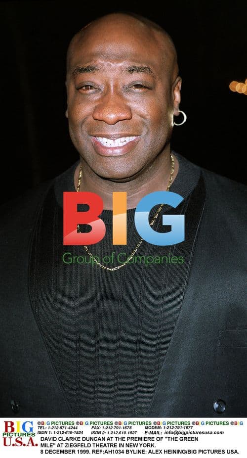 Michael Clarke Duncan at "The Green Mile" Premiere