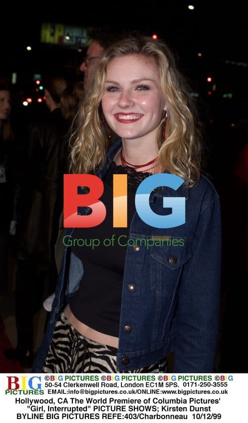 Kirsten Dunst at "Girl, Interrupted" Premiere