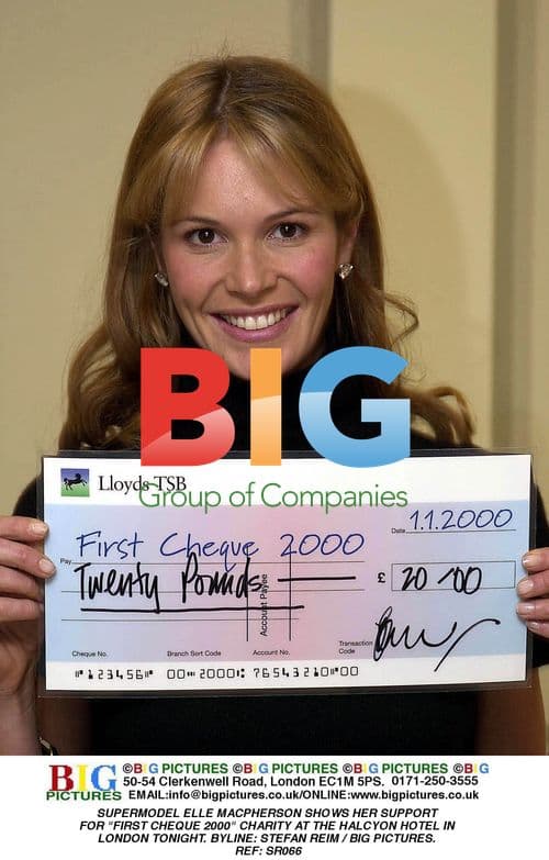 SUPERMODEL ELLE MACPHERSON AT CHARITY EVENT