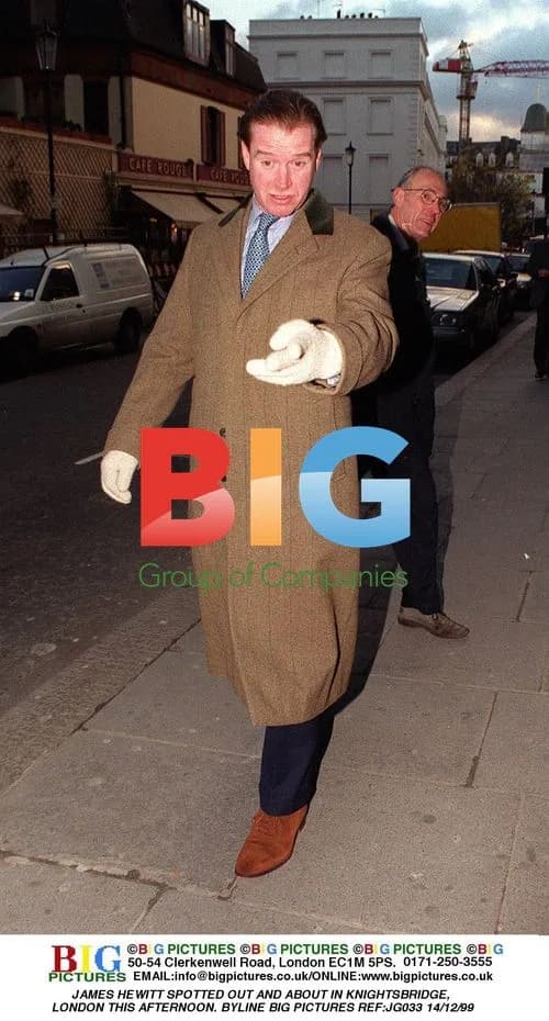 James Hewitt Out in Knightsbridge