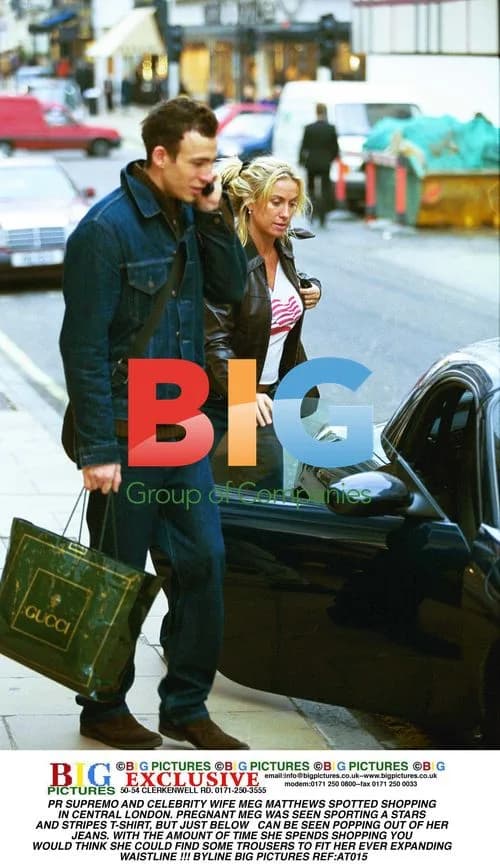 Meg Matthews Spotted Shopping in London