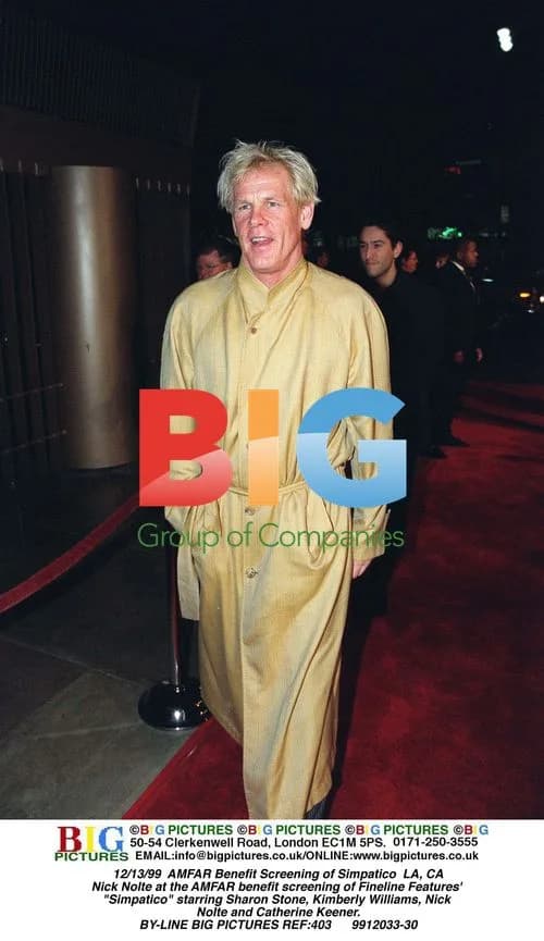 Nick Nolte at AMFAR Simpatico Benefit