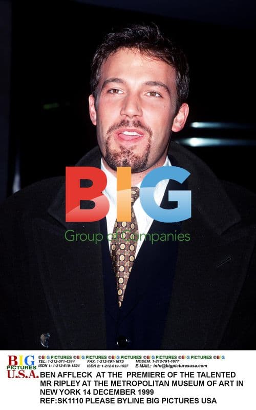 Ben Affleck at The Talented Mr Ripley Premiere