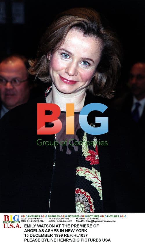 Emily Watson at "Angela's Ashes" Premiere