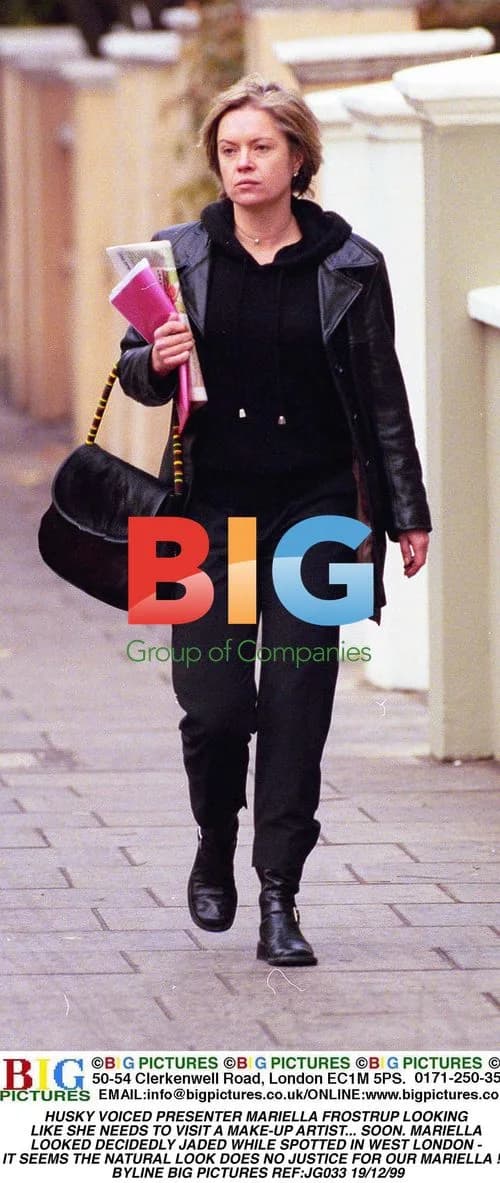 Mariella Frostrup Spotted in West London