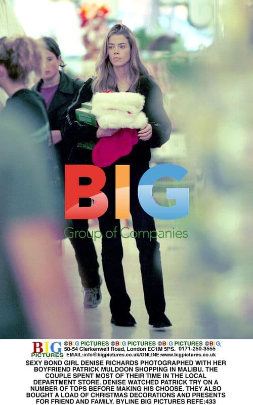 Denise Richards & Patrick Muldoon Shopping in Malibu