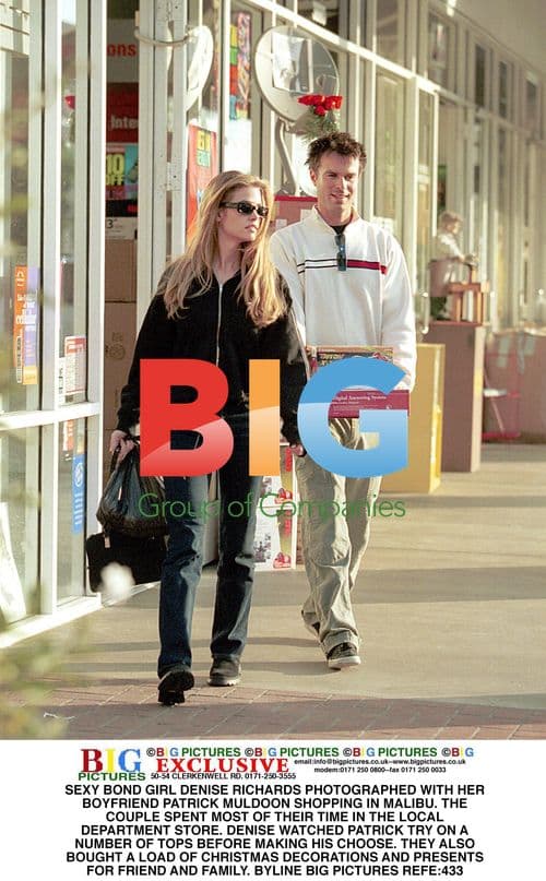 Denise Richards and Patrick Muldoon Shop in Malibu