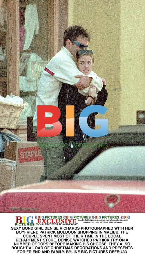 Denise Richards & Patrick Muldoon Shopping