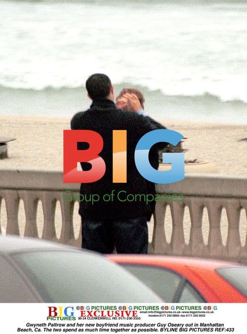 Gwyneth Paltrow and Guy Oseary out in Manhattan Beach