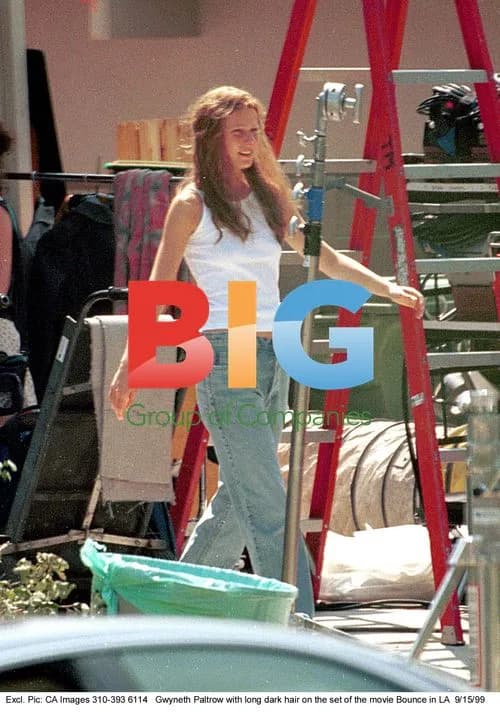 Gwyneth Paltrow on set of Bounce in LA