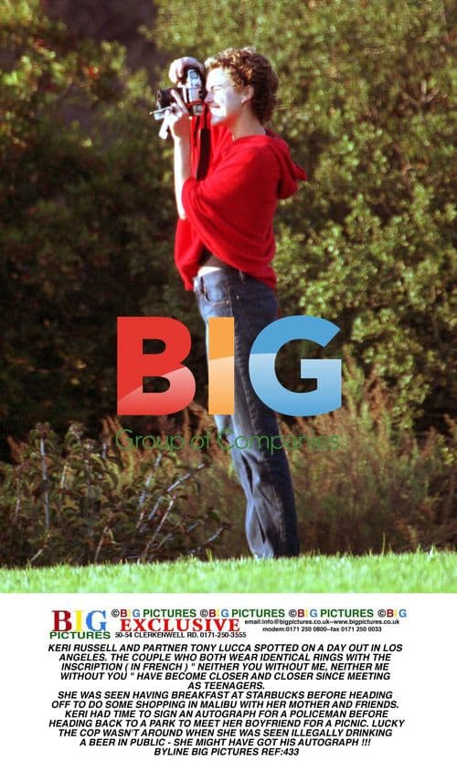 Keri Russell and Partner Tony Lucca Spotted in LA