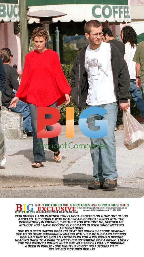 Keri Russell and Tony Lucca Spotted on Day Out in LA