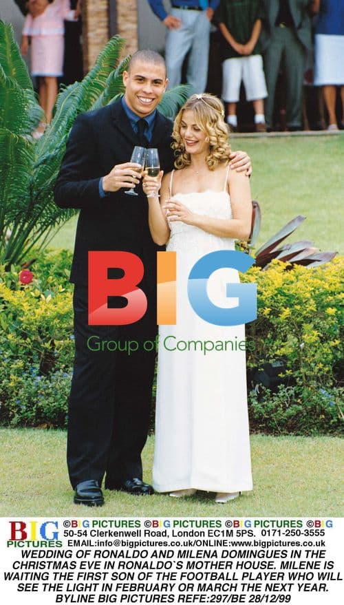 Ronaldo and Milena Domingues' Wedding
