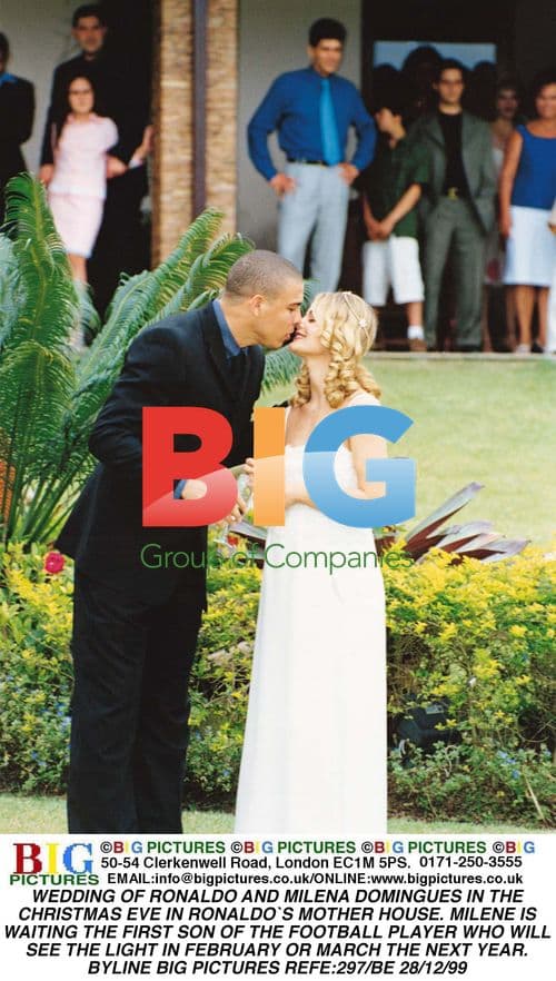 Ronaldo and Milena Domingues Wedding