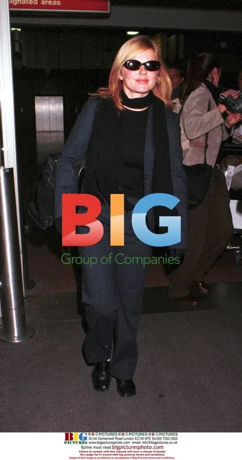 Geri Halliwell Arrives in London