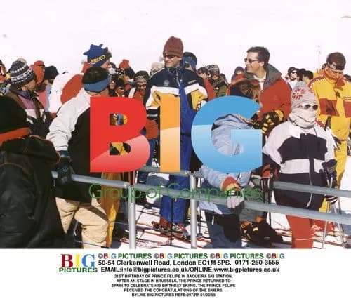 Prince Felipe's 31st Birthday in Baqueira