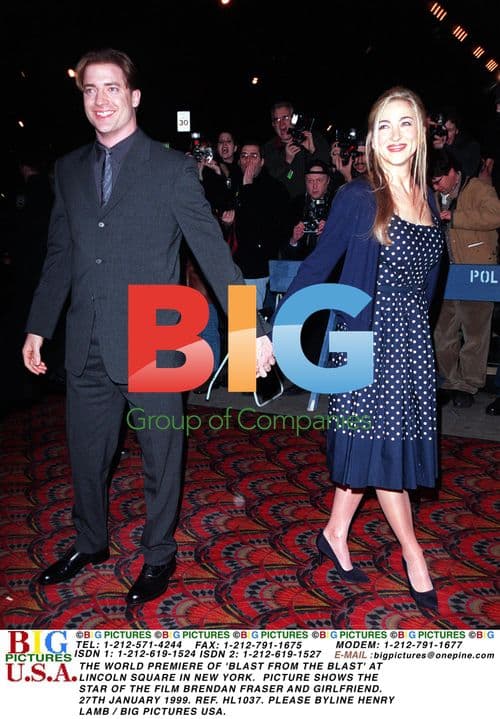 Brendan Fraser at 'Blast from the Blast' premiere