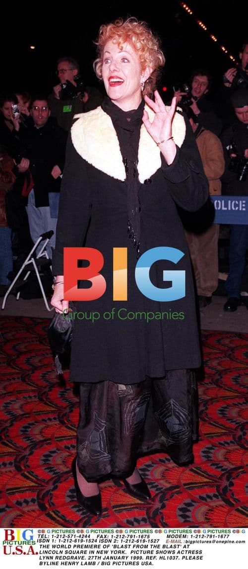 Lynn Redgrave at 'Blast from the Blast' Premiere