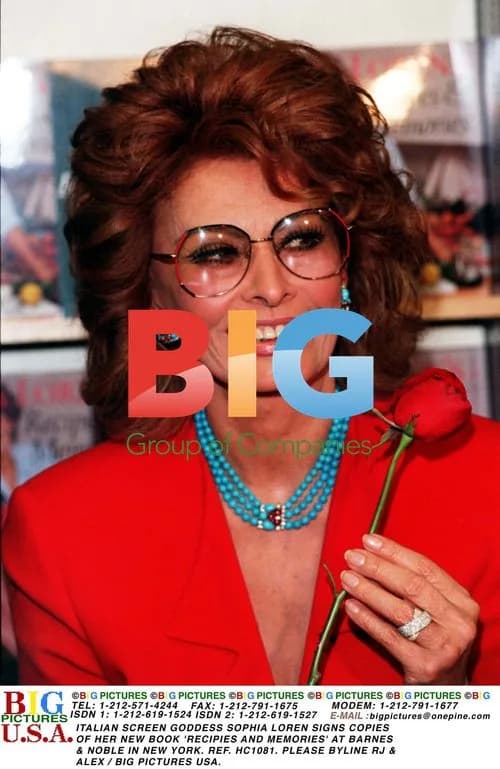 Sophia Loren Book Signing in NYC