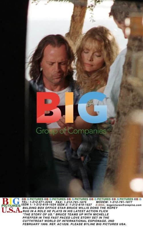 Bruce Willis with Michelle Pfeiffer