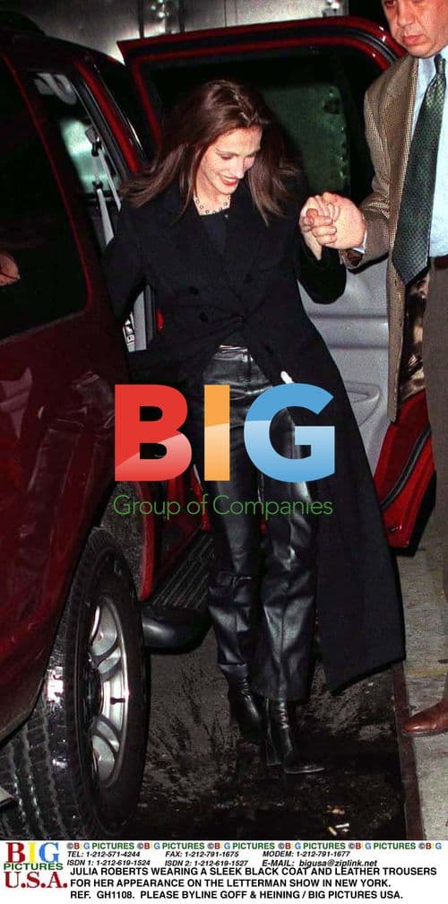 Julia Roberts on Letterman Show