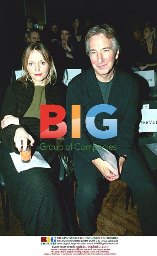 Miranda Richardson at London Men's Fashion Week