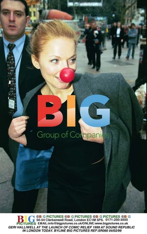 Geri Halliwell at Comic Relief 1999 Launch