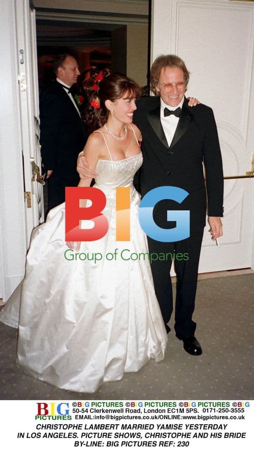 Christophe Lambert Marries Yamise in LA