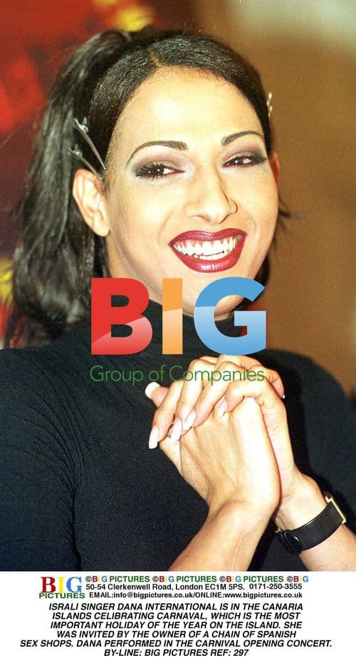 Dana International at Carnaval in Canary Islands