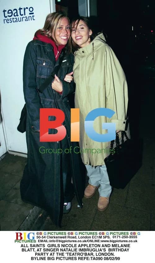 ALL SAINTS Girls at Natalie Imbruglia's Birthday