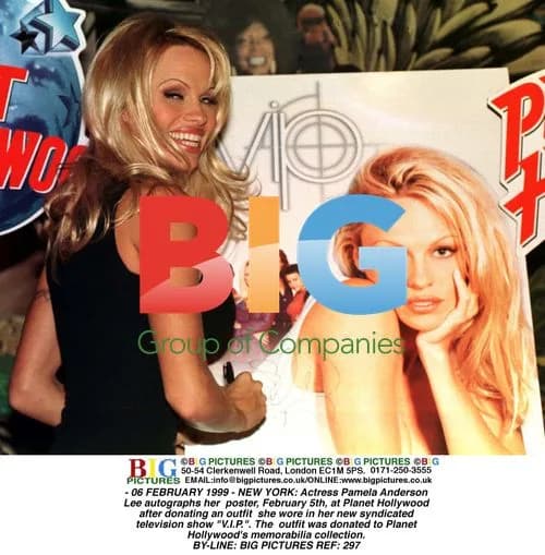 Pamela Anderson Donates Outfit