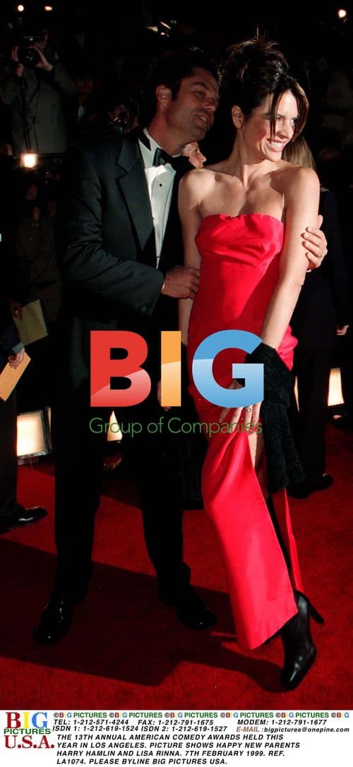 Harry Hamlin and Lisa Rinna at 13th American Comedy Awards