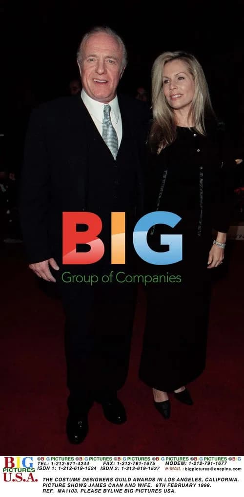 James Caan and Wife at Costume Designers Guild Awards