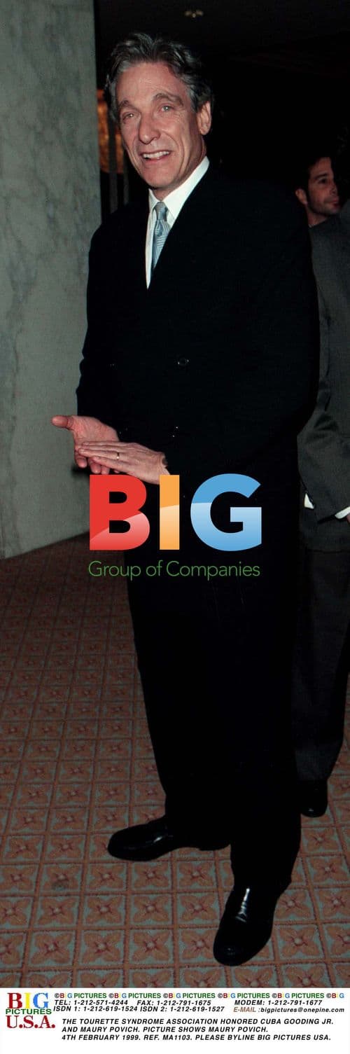 Maury Povich Honored by Tourette Syndrome Association