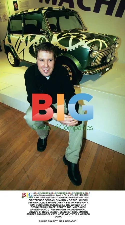 Sir Terence Conran Receives Designer Mini