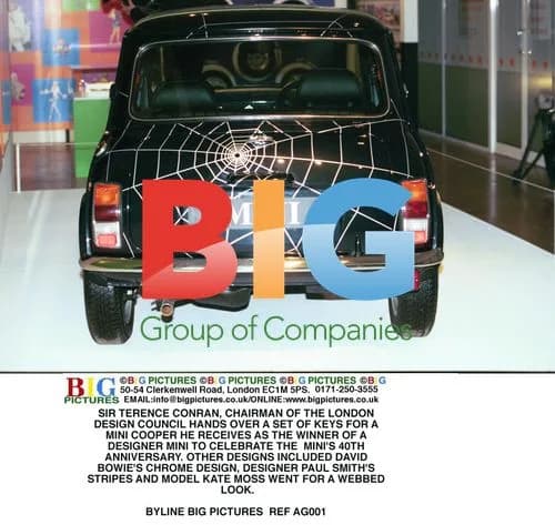Terence Conran Receives Designer Mini