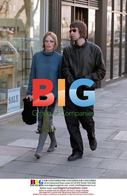 LIAM AND PATSY strolling in London