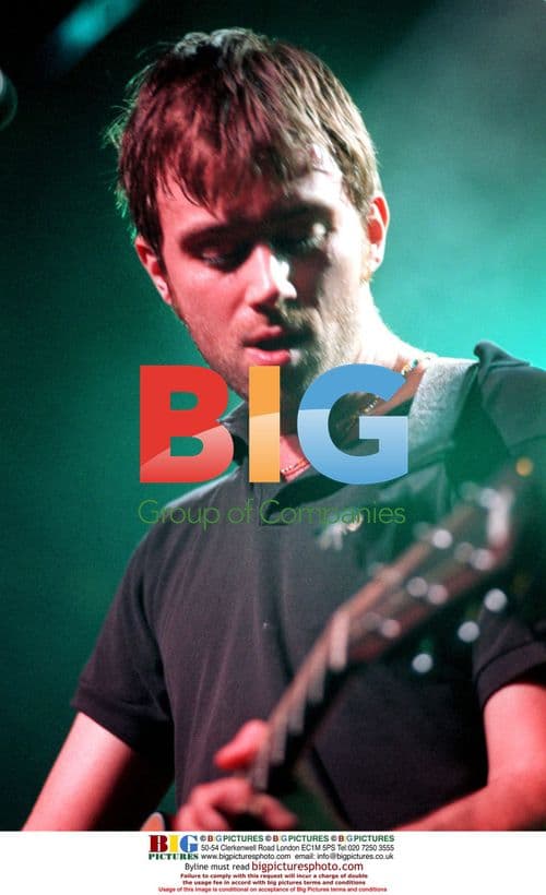 Damian Albarn of Blur in Concert
