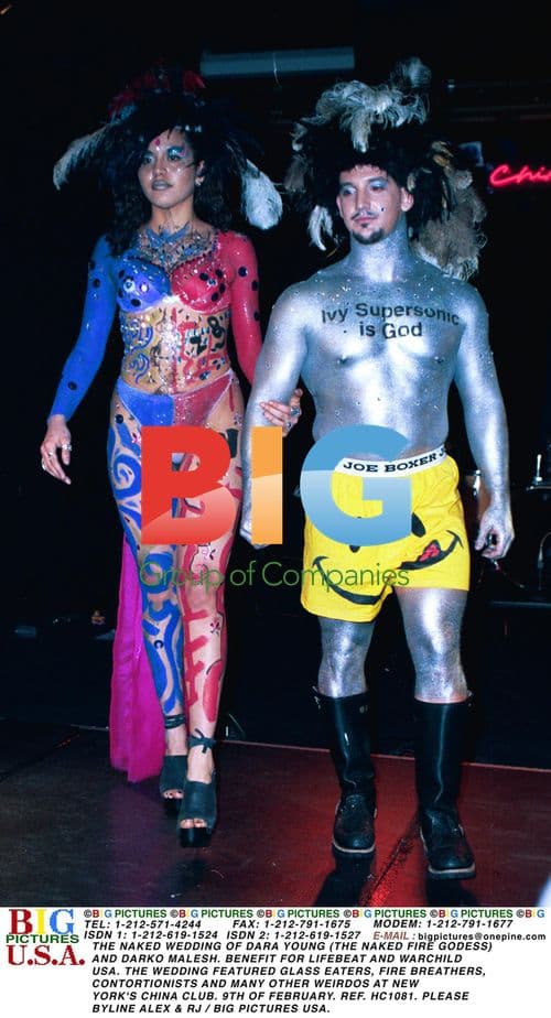 Naked Wedding of Dara Young and Darko Malesh