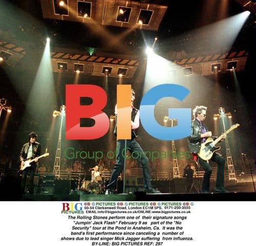 The Rolling Stones Perform in Anaheim