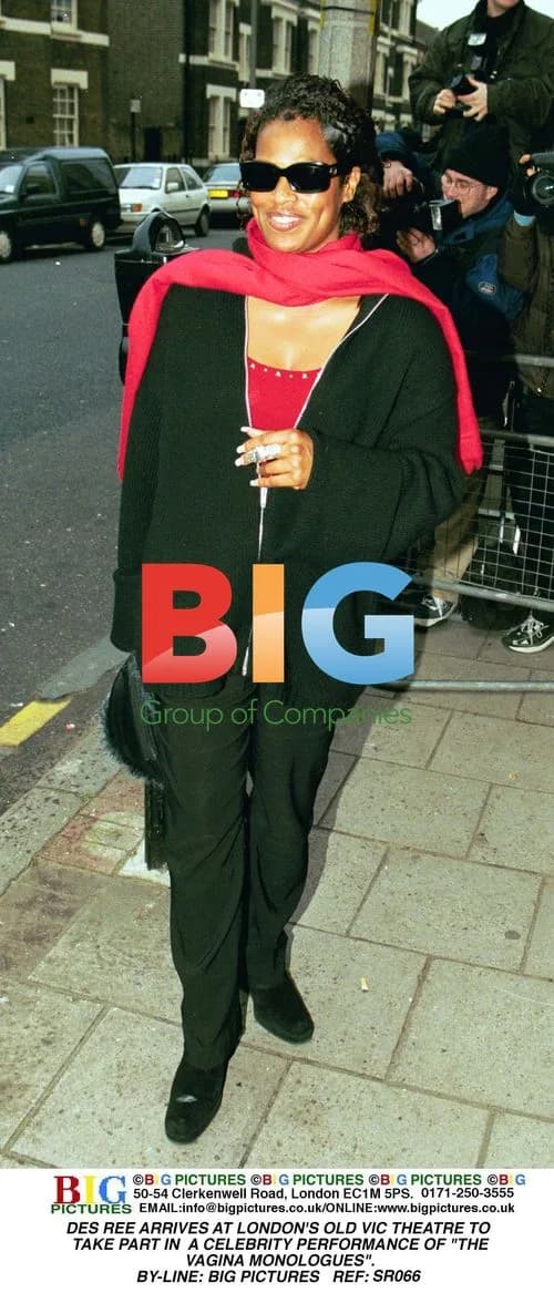 Des'ree Arrives for 'Vagina Monologues' Performance